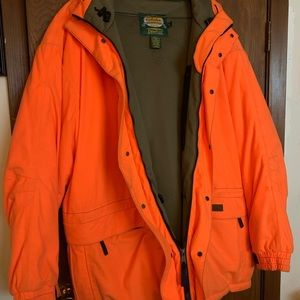 hunting fleece heavy weight jacket